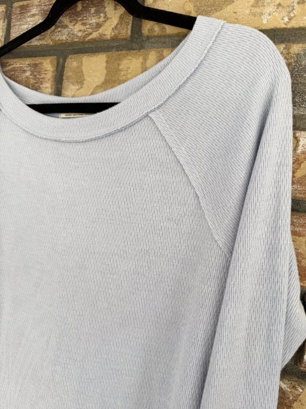 ☀️ We The Free Snowy Thermal Tunic Top Rain Blue Size M - Picture 6 of 12